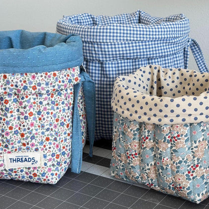 Vanity Bucket Sewing Pattern