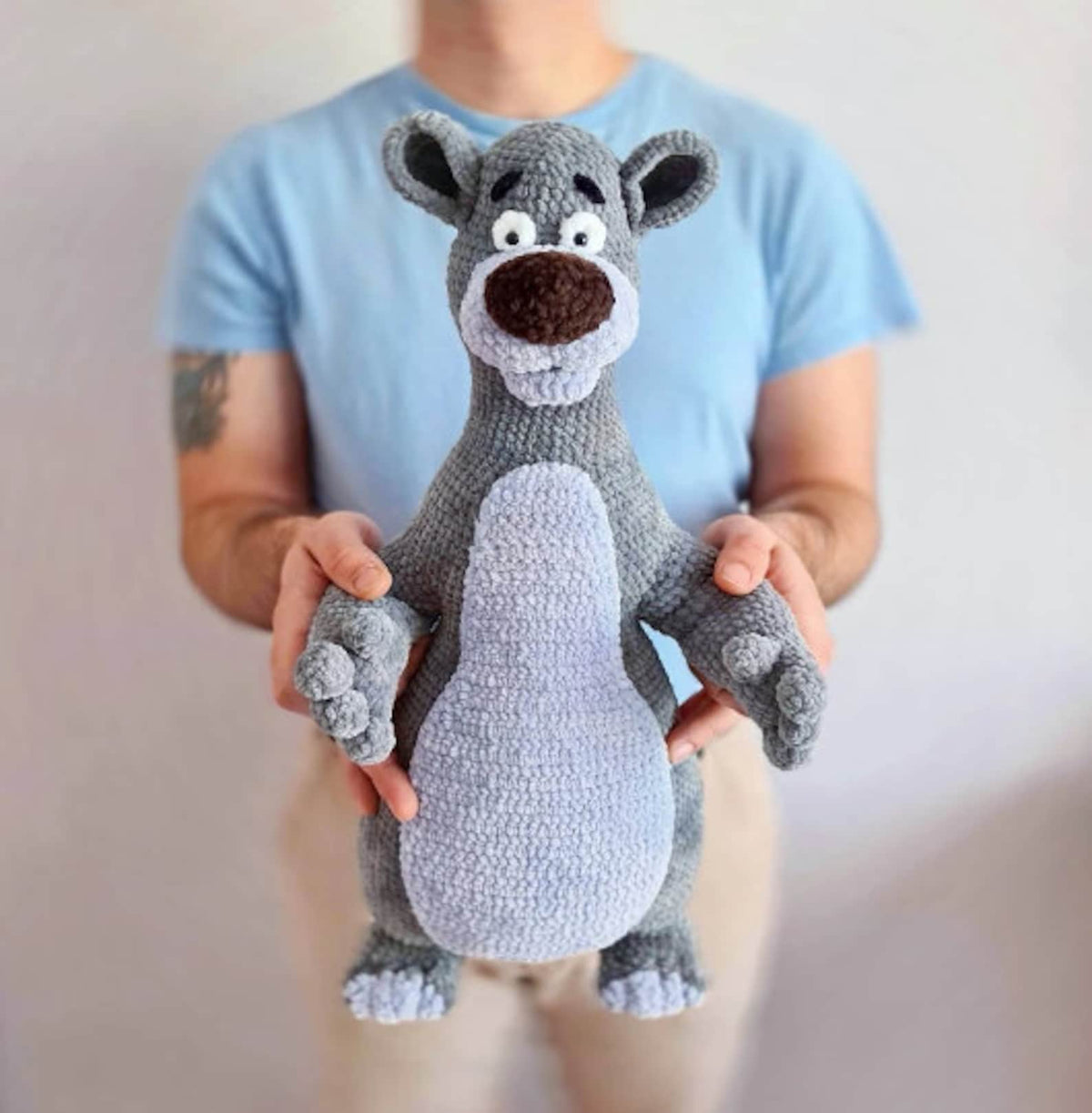 Big Cuddly Bear Crochet Pattern