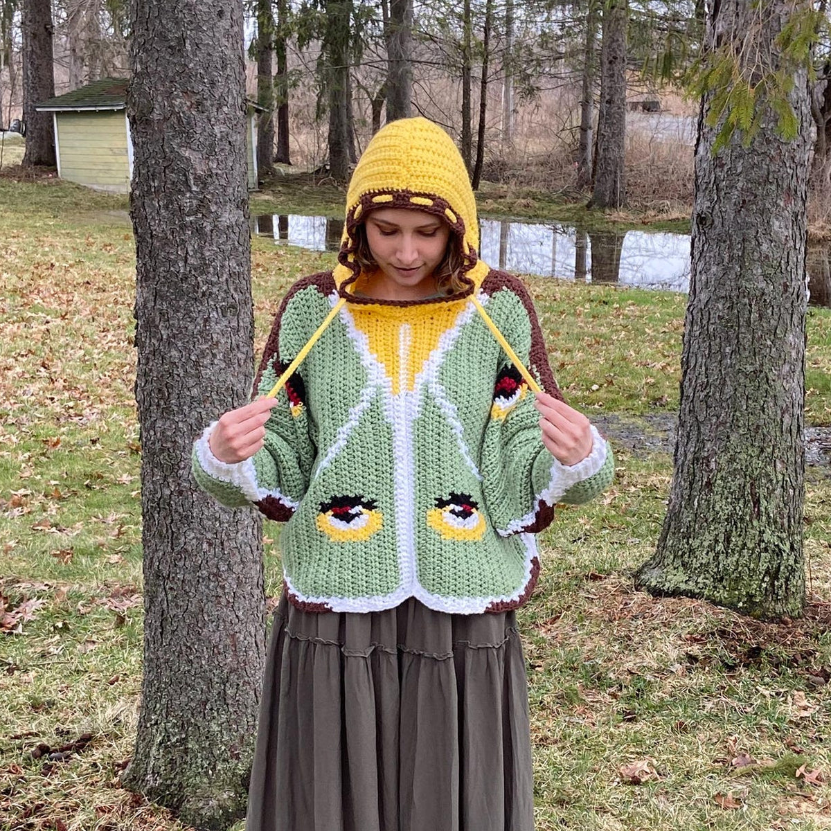 Luna Hoodie Crochet Pattern