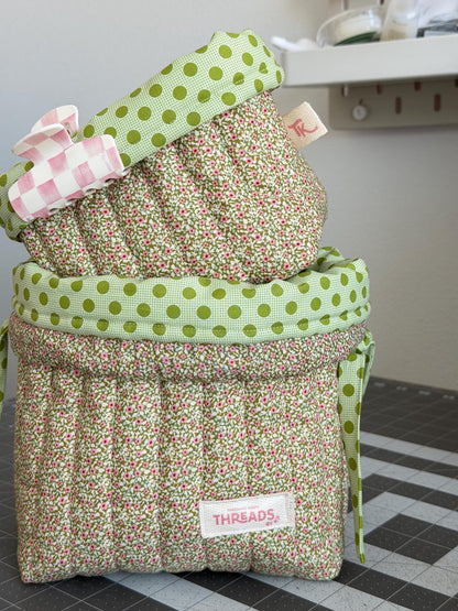 Vanity Bucket Sewing Pattern