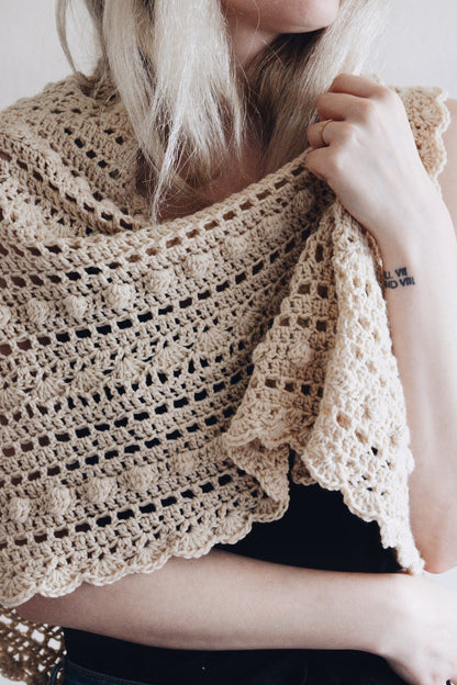 Bandana Triangle Scarf Crochet Pattern