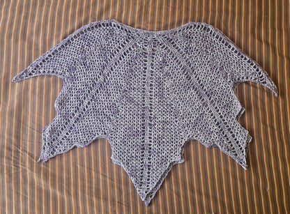 Maple Leaf Fall Poncho Crochet Pattern