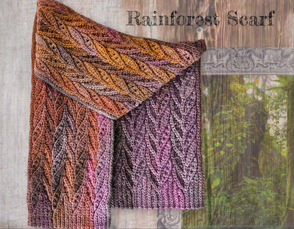 Slip Stitch Crochet Scarf Pattern
