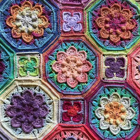 Tinker Bell’s Garden Blanket Crochet Pattern