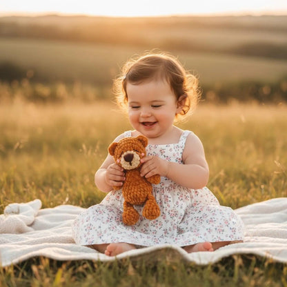 Teddy Bear Lovey Crochet Pattern