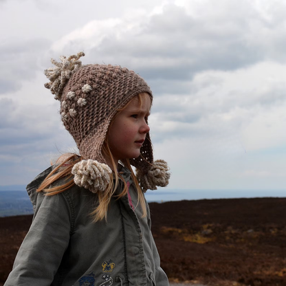 Winter Pompom Hat Crochet Pattern